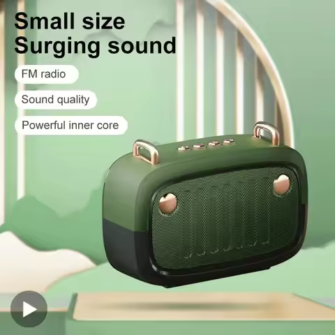 Portable Wireless Bluetooth Speaker Subwoofer Radio FM Sound Box Music Mini Column Acoustics Blootoo