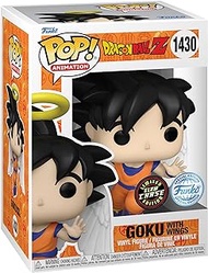 Funko Pop! Animation: Dragon Ball Z - Goku with Wings (Angel) Special Edition Multicolor Chase Glow Vinyl Figure Exclusive #1430