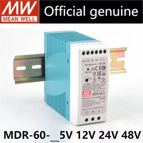 MEAN WELL MDR-60 MDR-60-5 MDR-60-12 MDR-60-24 MDR-60-48 MEANWELL MDR 60 60W