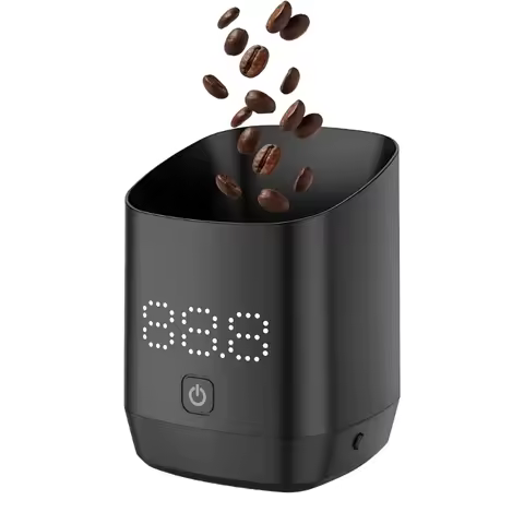 Two Function Rechargeable Coffee Measuring Tool With Included Dosing owner And Exact 0.1g Reading Fo