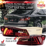 VLAND LEXUS IS250 2006-2012 Led + Light Bar Tail Lamp