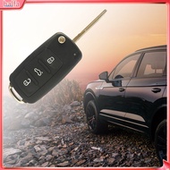 {halfa}  Replacement 3 Buttons 434MHz Remote Flip Key Fob 5K0 837 202 AD for Volkswagen