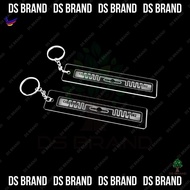 Acrylic UHF RFID Tag Sticker Holder With Ring