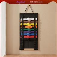 MagiDeal Karate Belt Display Wall Organizer Felt Textile Rank Belt Storage Holder for Kids or Adults