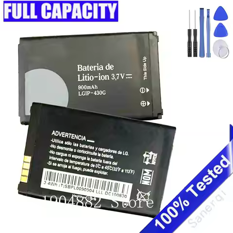 900mAh battery LGIP-430G for LG KF390 KF757 CU720 CF360 KS500 Battery with good quality AKKU Batteri