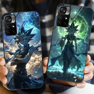 Yu-Gi-Oh 03 Glass Phone Case For POCO F3 F4 F5 M3 M4 M5 M6 4G X3 X4 GT NFC X5 X6 PRO 5G