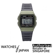 [Watches Of Japan] Casio Digital Army Watch F91WM-3ADF