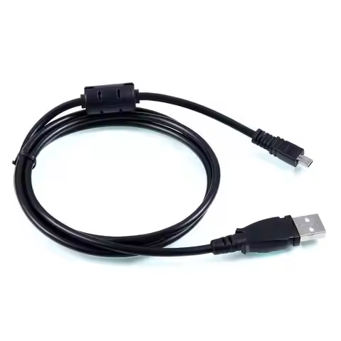 Digital Camera Cable 8-pin USB High-speed Data Charger Cable For Nikon Coolpix S2600 S2500 S3000 S32