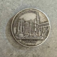Silver Dollar France Virgin Mary Can Blow Sound Silver Dollar Collection 8.21
