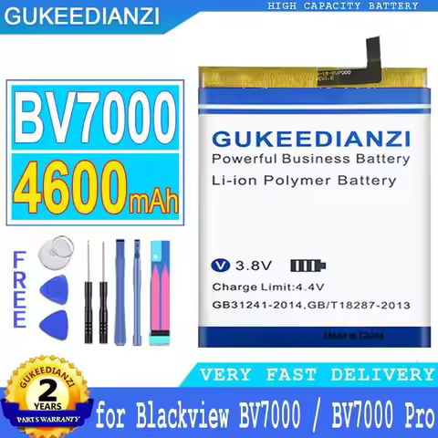 Mobile Phone Battery For Blackview BV7000 Pro 4600mAh Durable