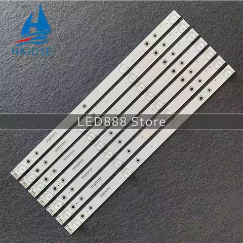 7 PCS/set LED backlight strip for SVH420AB2 SVH420AB3 SVH420AA7_4LED 43H7C 43H7C2 LC-43N4000U