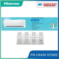 (DELIVER BY SELLER ) HISENSE AN10DKG1 AN13DKG1 1.0HP-1.5HP NON-INVERTER 4D AIRFLOW AIR CONDITIONER