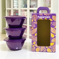 clicks bowl 425ml (3) purple