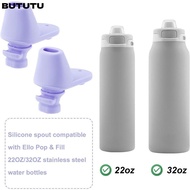 BUTUTU 2pcs Replacement Mouthpiece, Soft Water Bottle Accessories Water Bottle Silicone Mouthpiece, 