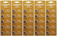 LOOPACELL 25 SR44W SR44 357 V357 Silver Oxide Watch Battery