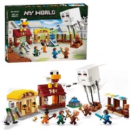 lego ninjago robot lego ninjago Minecraft Evil Balloon Village Strike 21273 Children Assembled Toys 