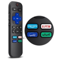 Replacement Remote Control for Roku TV, Compatible for TCL/Hisense Roku/Onn Roku/Sharp Roku/Element 