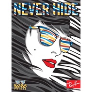 Sticker cermin Rayban Neverhide