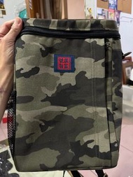 廣富號帆布迷彩單肩後背包