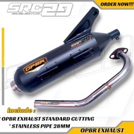 OPBR EKSOZ STD STANDARD CUTTING 28mm for Yamaha Ego v1 /Ego lc125 / Ego s / Ego s fi / Ego avantiz /