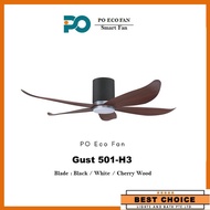 Yes Wifi  PO ECO Fan Gust-501-H3 DC MOTOR Ceiling Fan With OSRAM LED Light