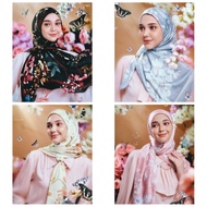 READY STOCK🇲🇾🇲🇾- Naelofar Kindness Box Butterfly Square/Bawal Neelofar Hijab