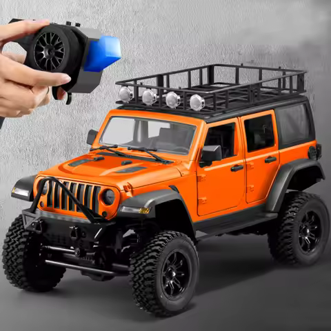 MN-128 RC CAR Full Scale 1/12 off-road vehicle Wrangler Climbing Car RC MN128 Children's 4WD Remote 