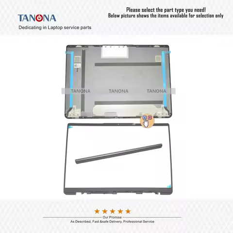 New For ideapad 5 Pro-14ACN6 5 Pro-14ITL6 Lcd Back Cover Top Case Rear Lid Bezel Hinge Cover 82L3 5C