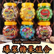 🔥HALAL🔥 3D Eyeball Soft Fruit Gummi With Fruity Center Fill Cream Gummy Candy/planet gummy halal, gu