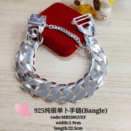 925 silver bangle for men*gelang tangan untuk lelaki/sesuai untuk lelaki