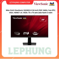 ViewSonic VA24G2-H COMPUTER Monitor 24 inch FHD 144Hz 1ms IPS| VGA VGA VGA VGA| HDMI 1.4| VESA: 75 x