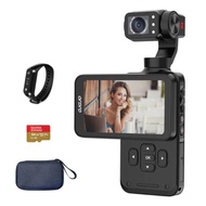 ORDRO M5 5K Vlogging Camera Small Handheld Camcorder with 3-Axis Stabilizer 120° Ultra-Wide Angle IR