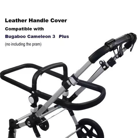 Strollers Handle Covers For Bugaboo Cameleon 3 Plus Protective Pu Case Cover Armrest Bumber Covers H