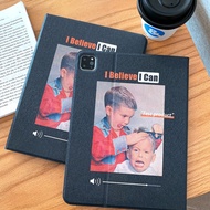 🔥พร้อมส่ง🔥 iPad Case Cute Boy cutting hair 10.2 นิ้ว iPad Gen7 10.5 pro 9.7Air3 เคส iPad อากาศ 2019 