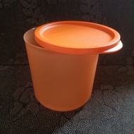 Tupperware Round Container Orange