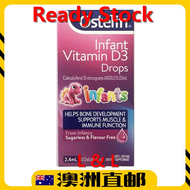 [Ready Stock EXP: 02/2025yr] Ostelin Infant Vitamin D3 Vitamin D Drops ( 2.4ml ) (Made In Australia)