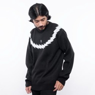 Crewneck knitwear sweater MATERNAL circulade