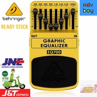 BEHRINGER GRAPHIC EQUALIZER EQ700 PEDAL EFEK GITAR BEHRINGER EQ 700