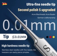 เข็มสิว คลิปสิวหัวดำ เข็มสิว รักษาฝ้า ชุดเครื่องมือ 3in1 แหนบดึงสิวเสี้ยน อุปกรณ์เสริมความงาม