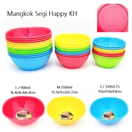 3pcs Mangkok Plastik Sedang / Kobokan Plastik  Mangkok Cetakan Nasi / Mangkuk Kuah Mie Ayam Bakso