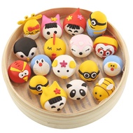 3D Cartoon Bun Mold Cartoon Mantou Bun Mold造型馒头模具
