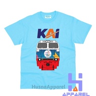 Children's T-Shirt KAI Train INDONESIA Locomotive CC206 HYPETRIP