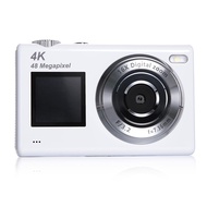JY DC09 Digital Camera Dual Screen Digital Camera 4K 48MP with Autofocus & 16X Zoom, Built-in Batter