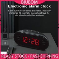 Fm/am Digital Frequency Display Alarm Clock Alarm Clock with Fm Radio Tuner and Digital Frequency Display Led Digital Alarm Clock with Snooze Function for Home Bedroom