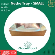 (600 pcs) Nacho Tray SMALL Siomai Tray Kakanin Burger Tray Takoyaki Tray