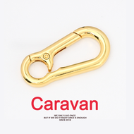 Caravan Crew Keychain พวงกุญแจ ทองและเงิน
