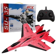RC โฟมเครื่องบิน SU-35 เครื่องบิน 2.4G วิทยุควบคุมเครื่องร่อนรีโมทคอนโทรล Fighter Plane Glider เครื่
