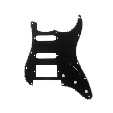 Musiclily Pro 11-Hole Modern Style ST HSS Guitar Pickguard for American/Mexican Fender ST Floyd Rose