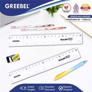 Greebel Plastic Ruler (PCS) Long Ruler/ Plastic Ruler 20CM-1