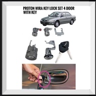 Proton Wira Sedan wira Aeroback Key Set Starter Switch Kunci Start Kereta Lock Pintu Lock 1.3 1.5 lo